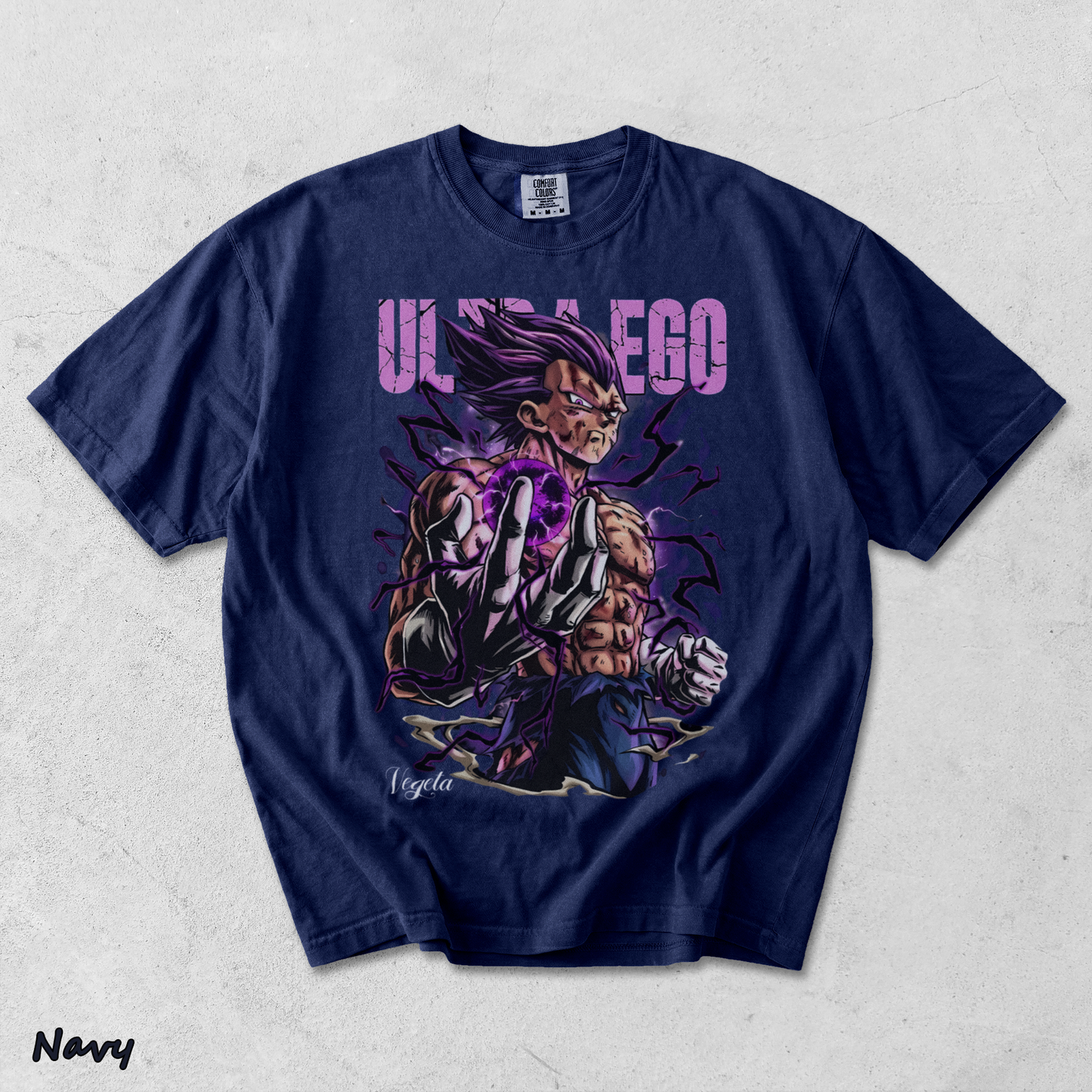 Ultra Ego Saiyan - True Navy mockup