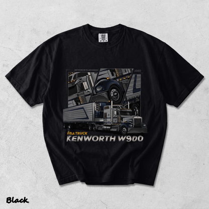 USA Truck - Black mockup