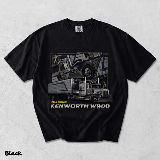 USA Truck - Black mockup