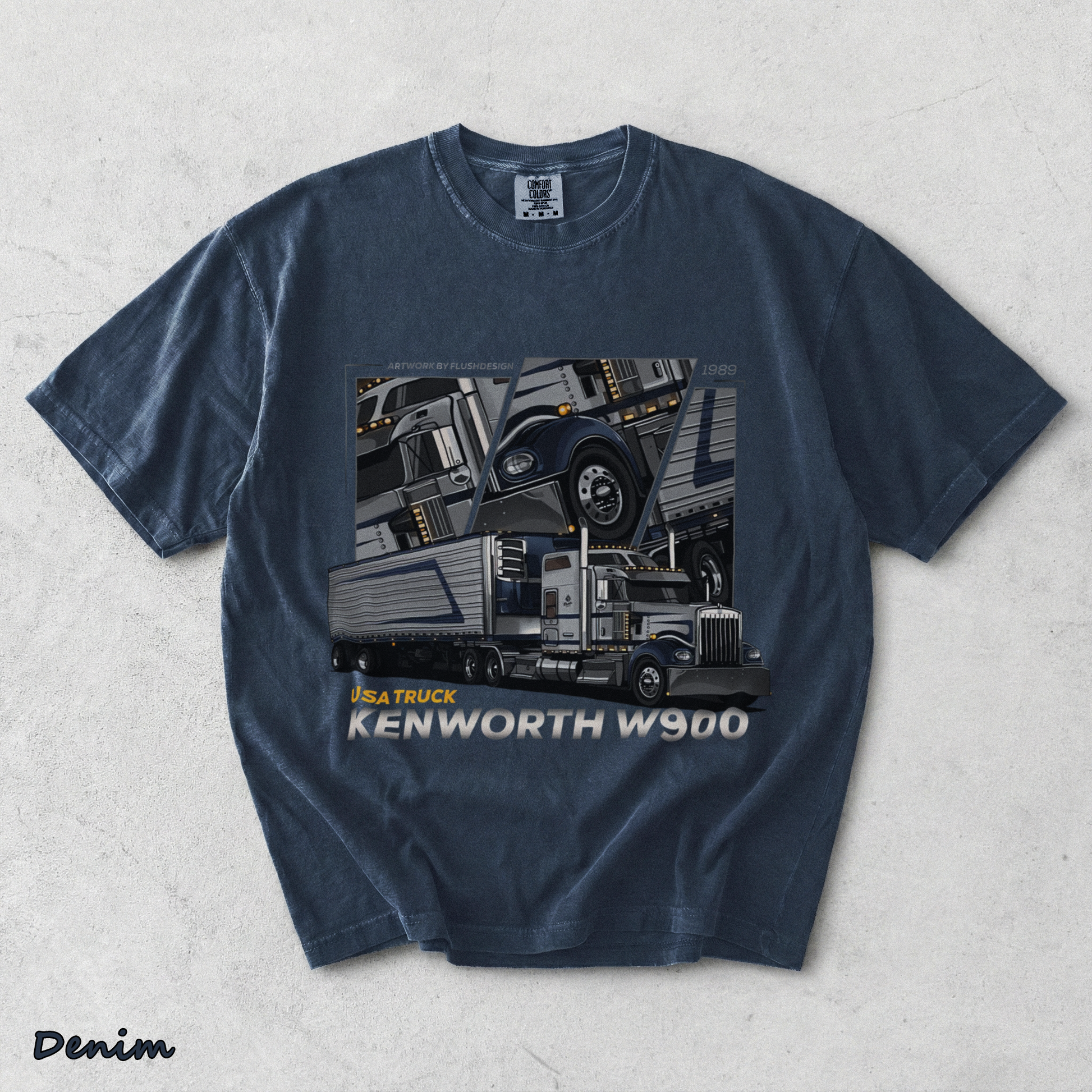 USA Truck - Denim mockup