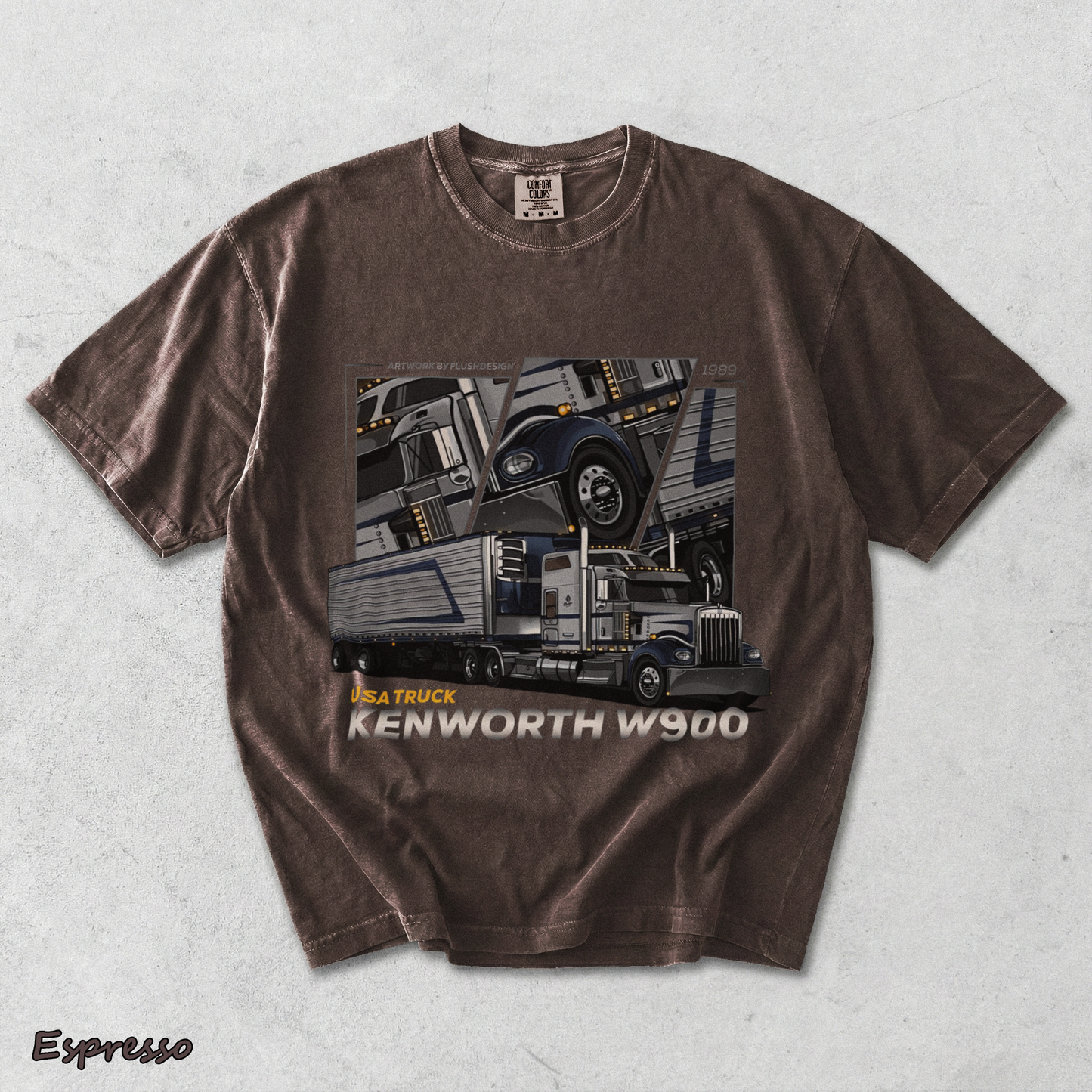 USA Truck - Espresso mockup
