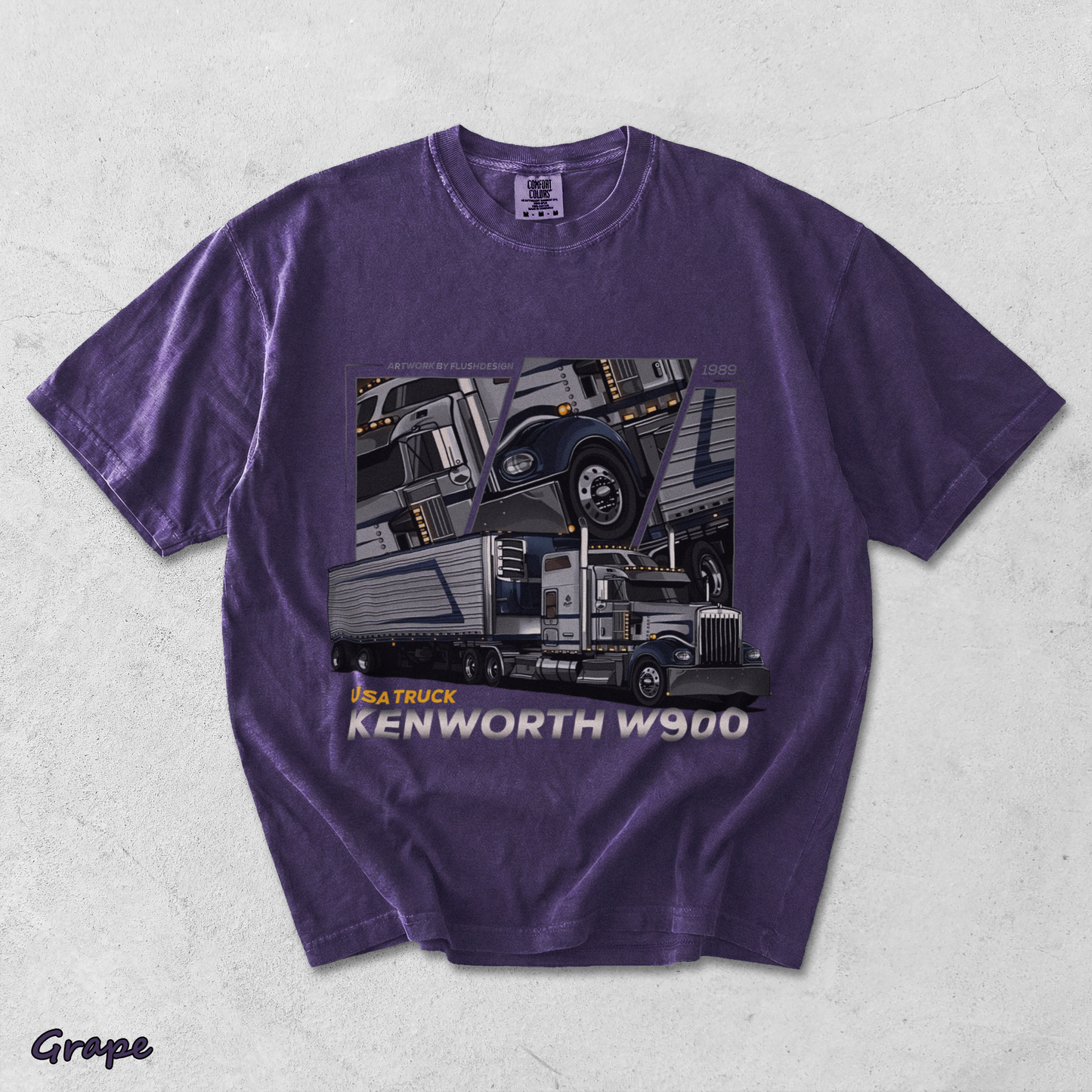 USA Truck - Grape mockup