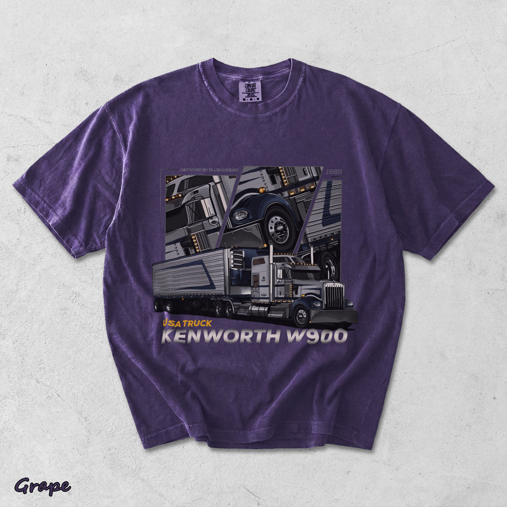 USA Truck - Grape mockup