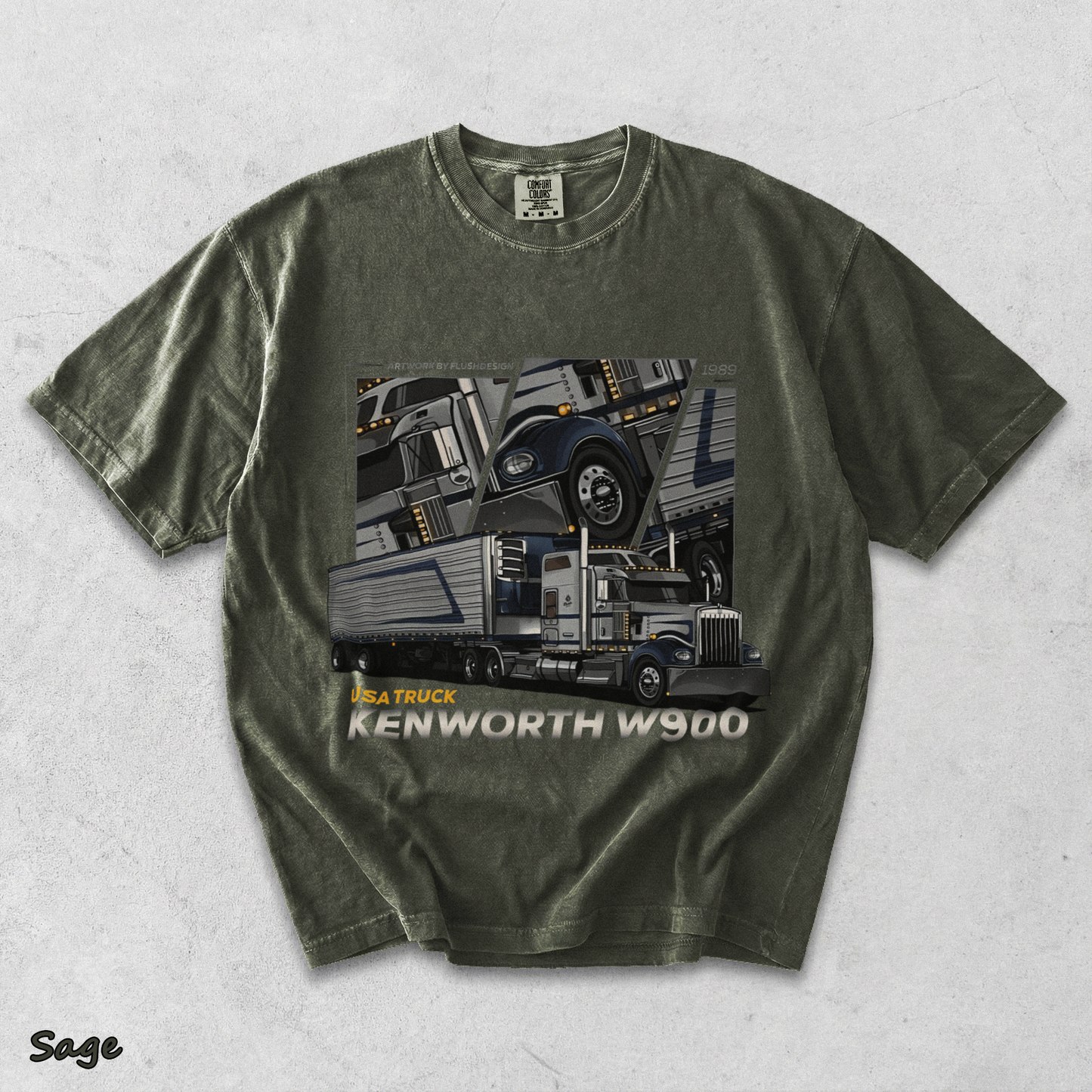 USA Truck - Sage mockup