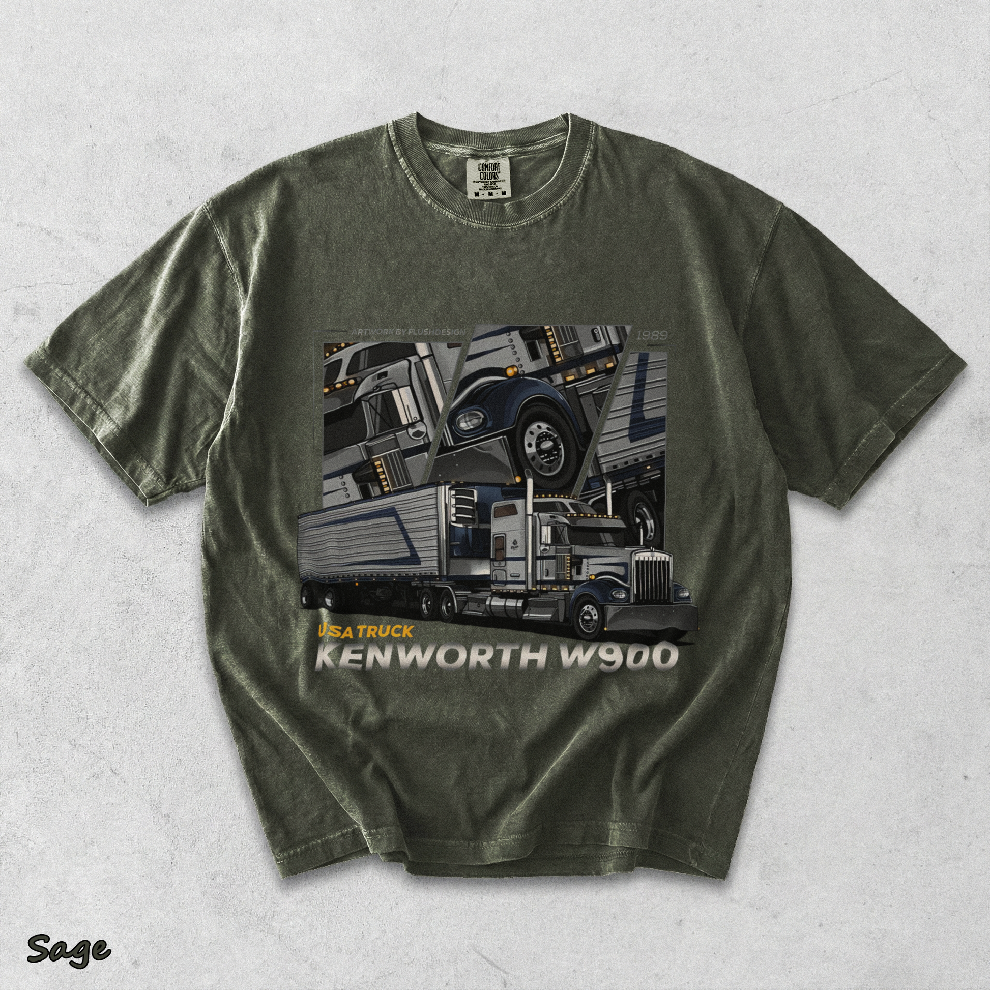 USA Truck - Sage mockup