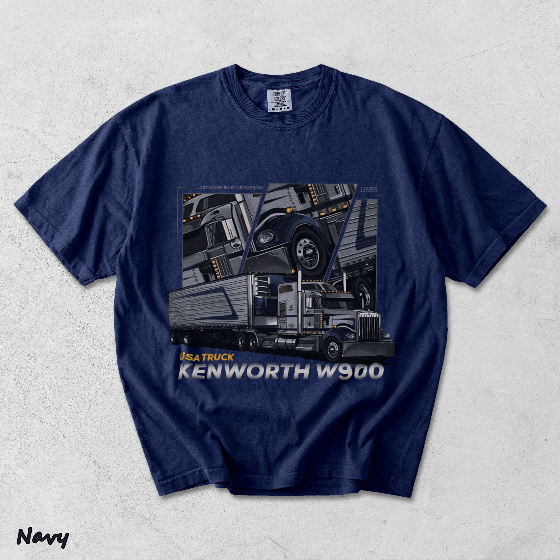 USA Truck - True Navy mockup