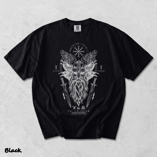 Valhalla Night Military Grunt - Black mockup