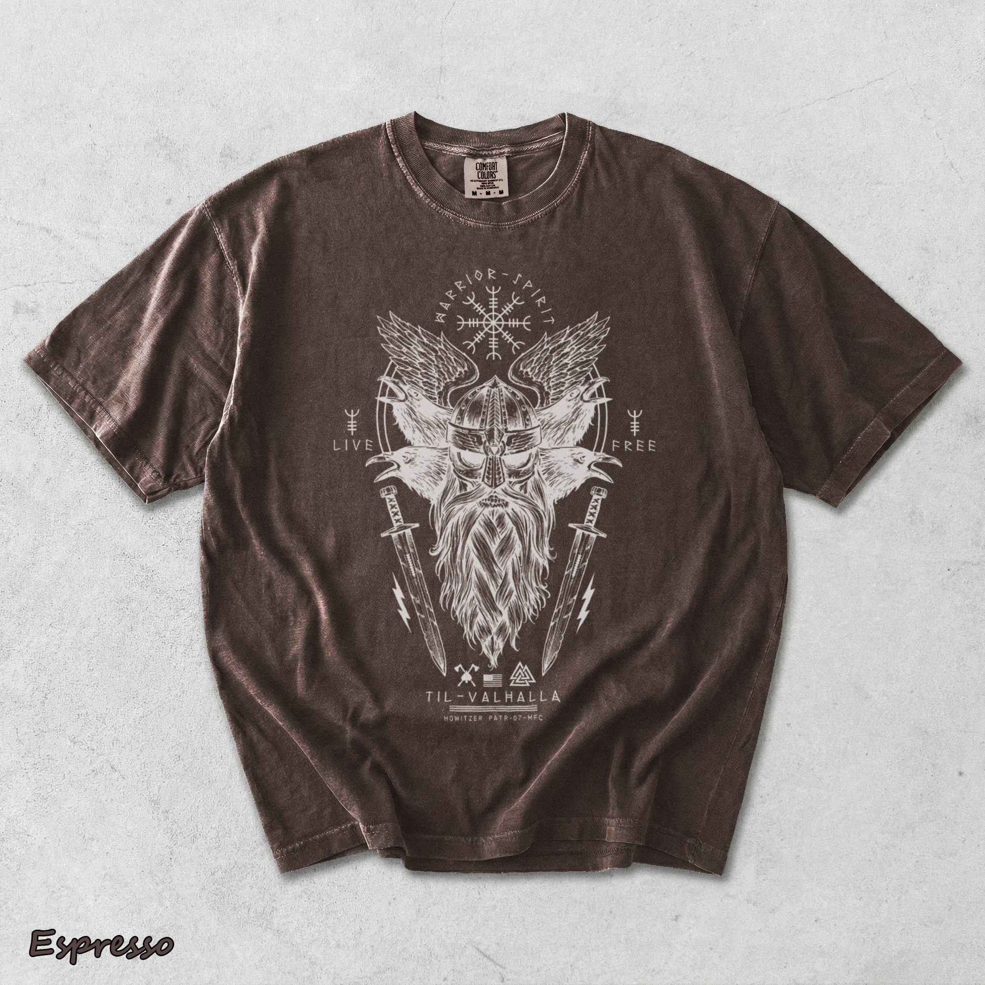 Valhalla Night Military Grunt - Espresso mockup