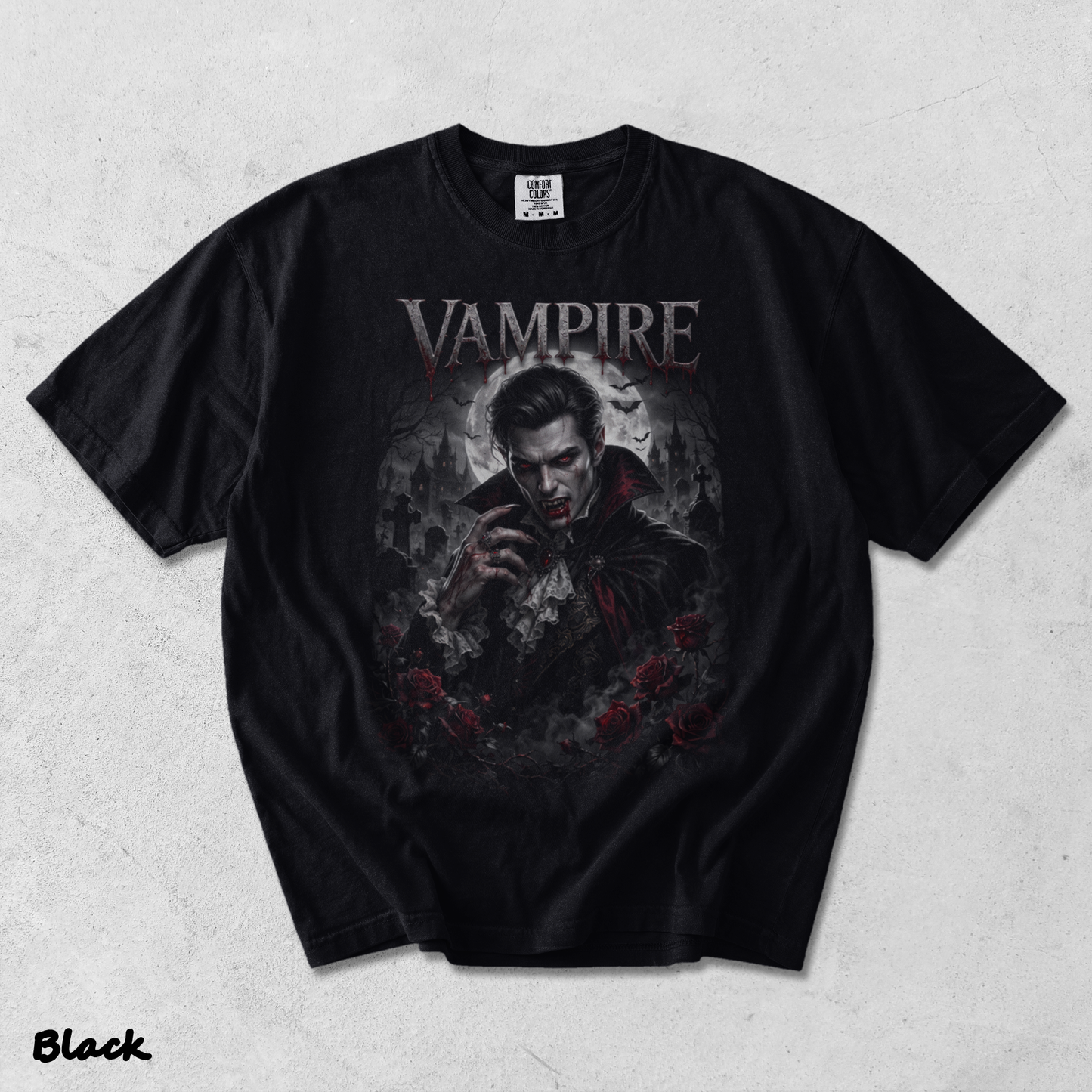Vampire Gothic Dracula - Black mockup
