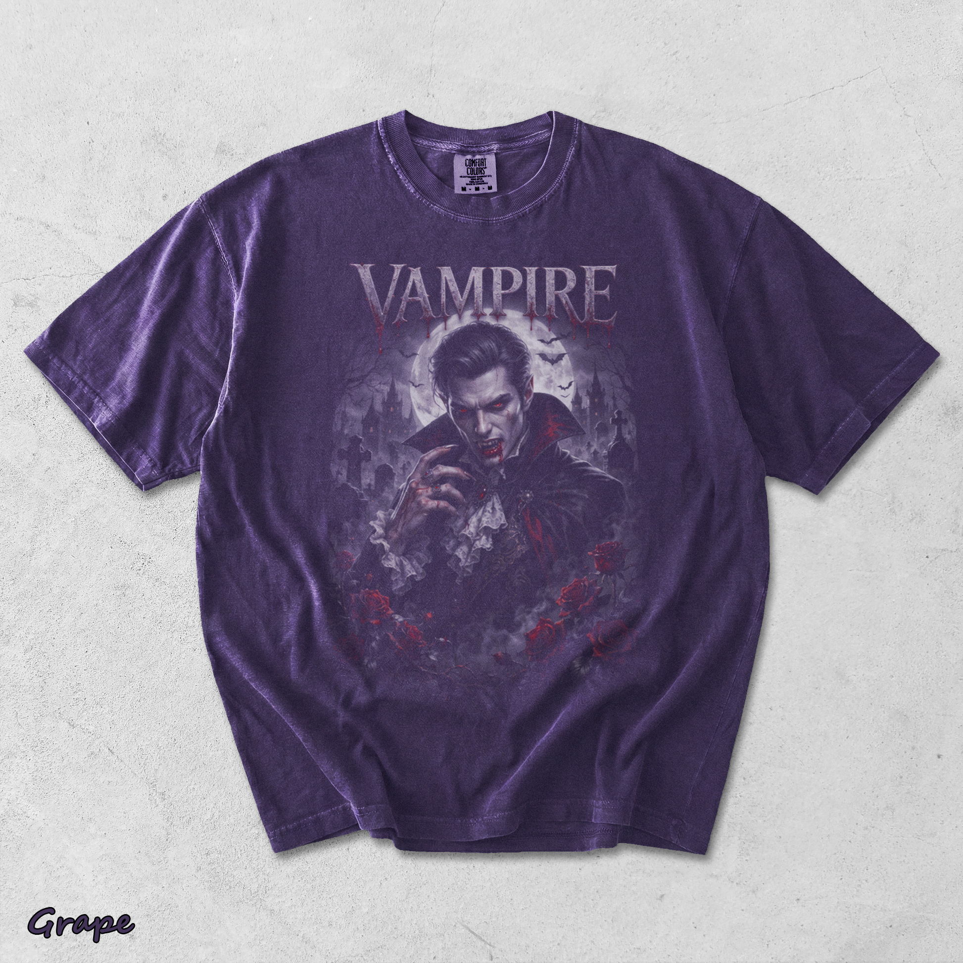 Vampire Gothic Dracula - Grape mockup