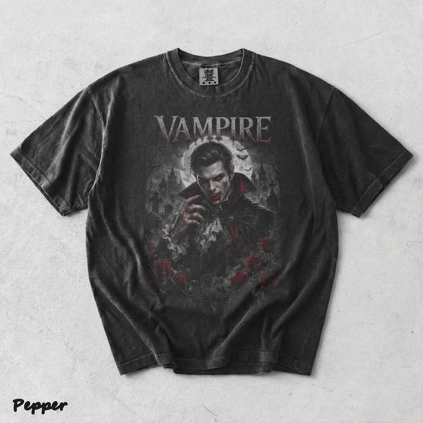 Vampire Gothic Dracula - Pepper mockup