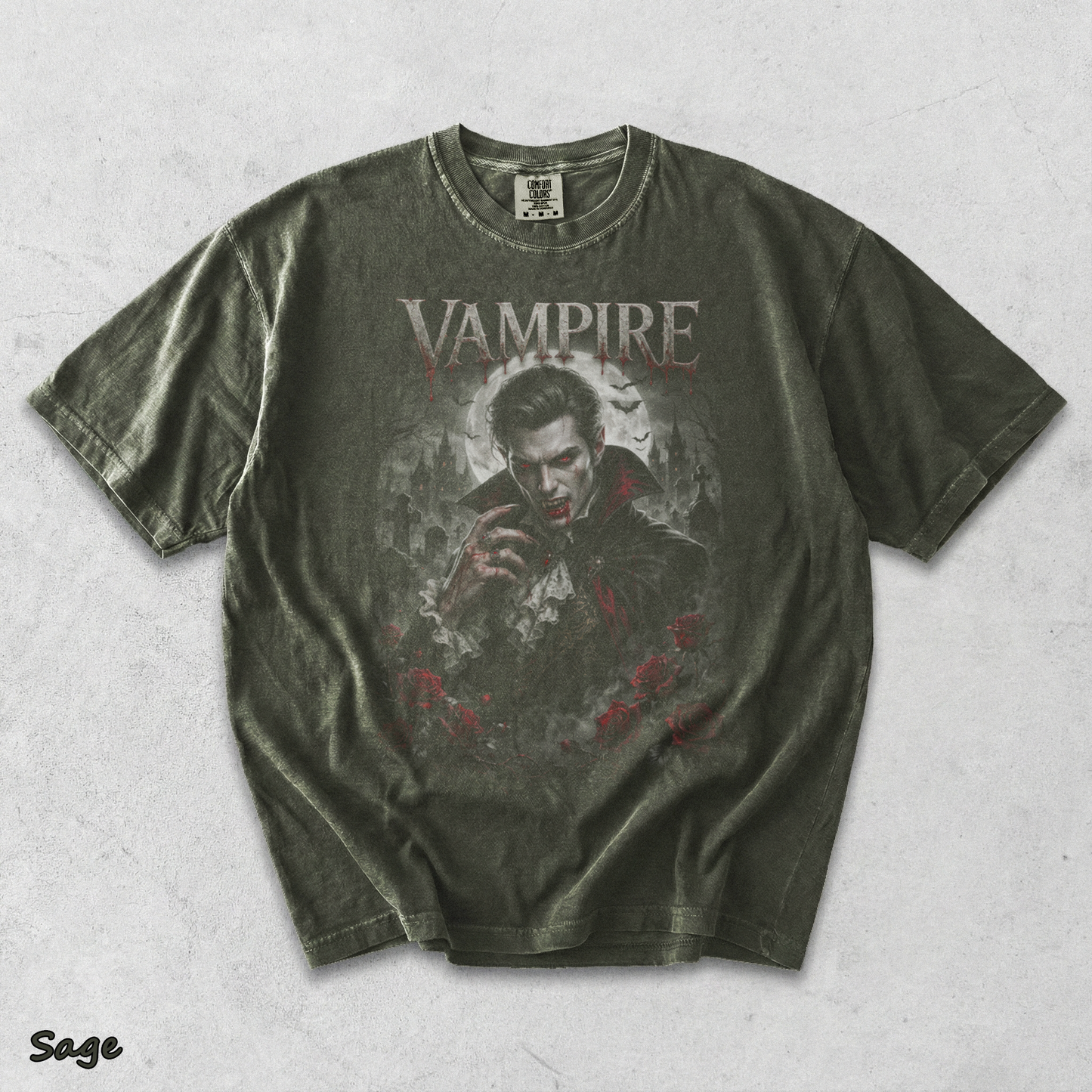 Vampire Gothic Dracula - Sage mockup