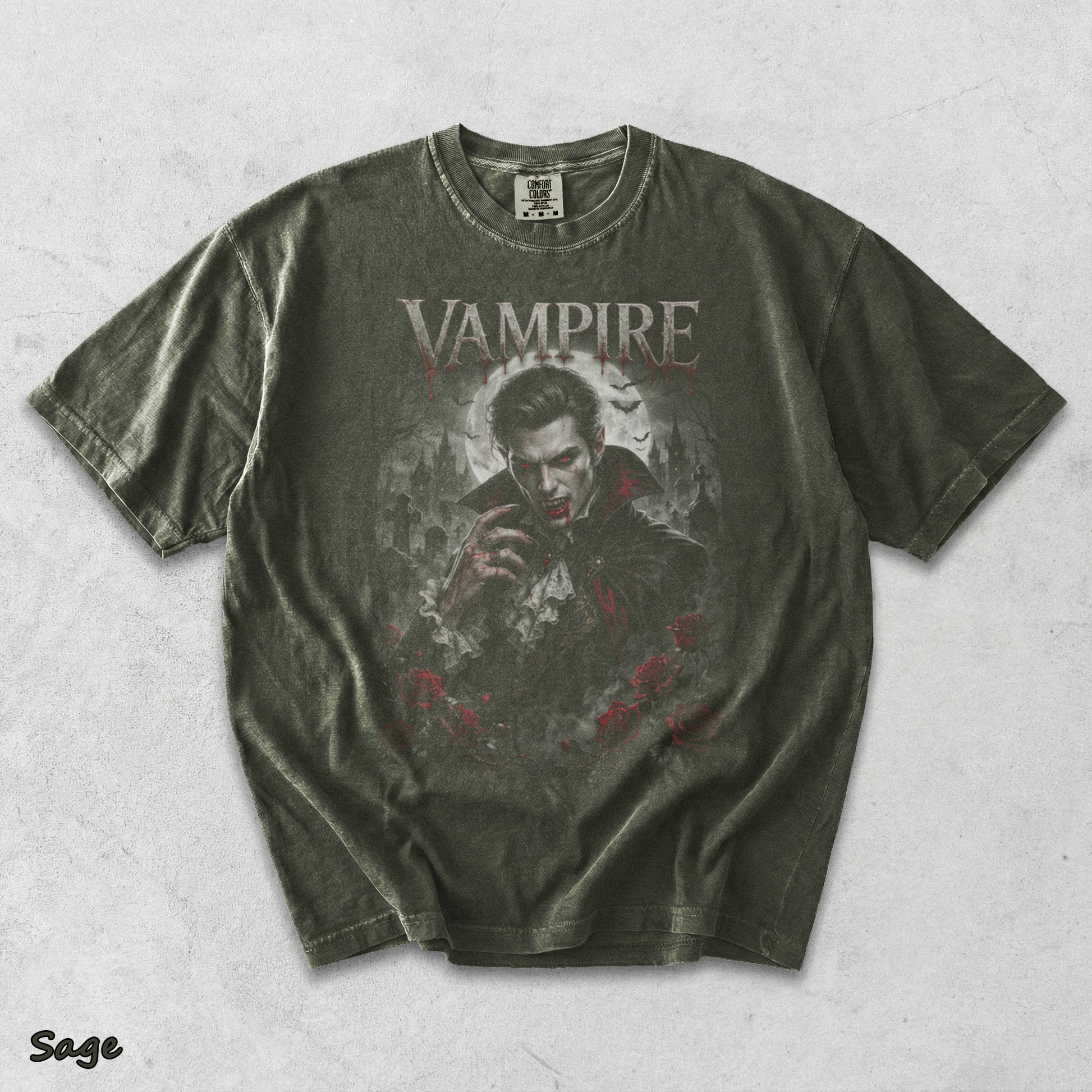 Vampire Gothic Dracula - Sage mockup