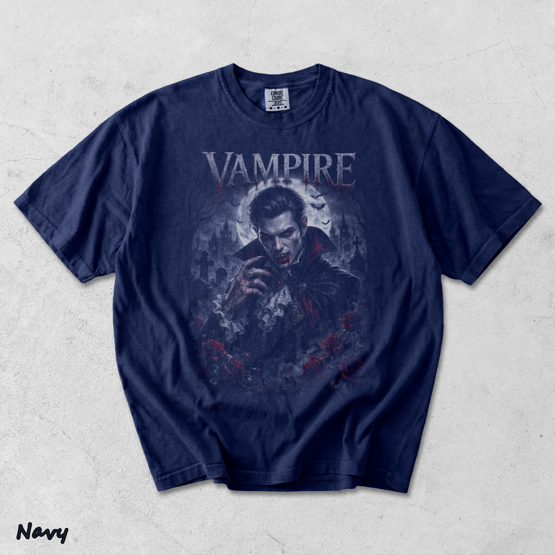 Vampire Gothic Dracula - True Navy mockup