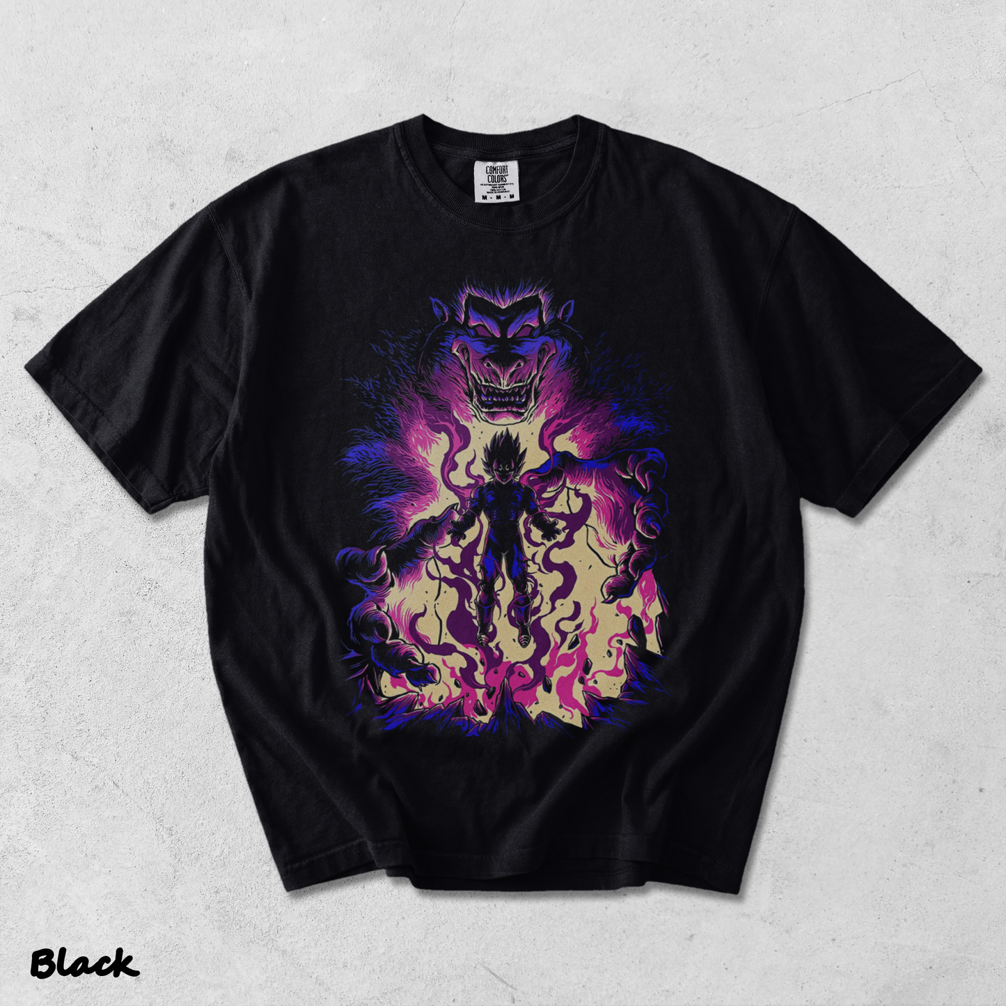 VEGETA - Black mockup