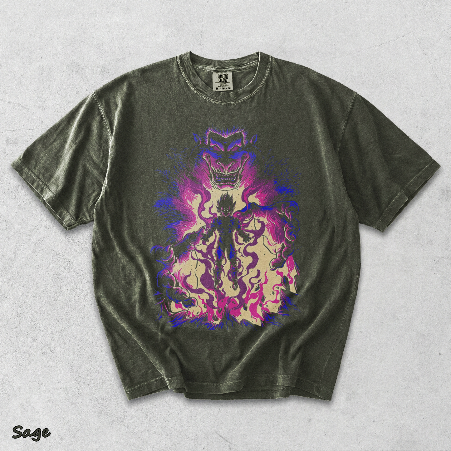 VEGETA - Sage mockup