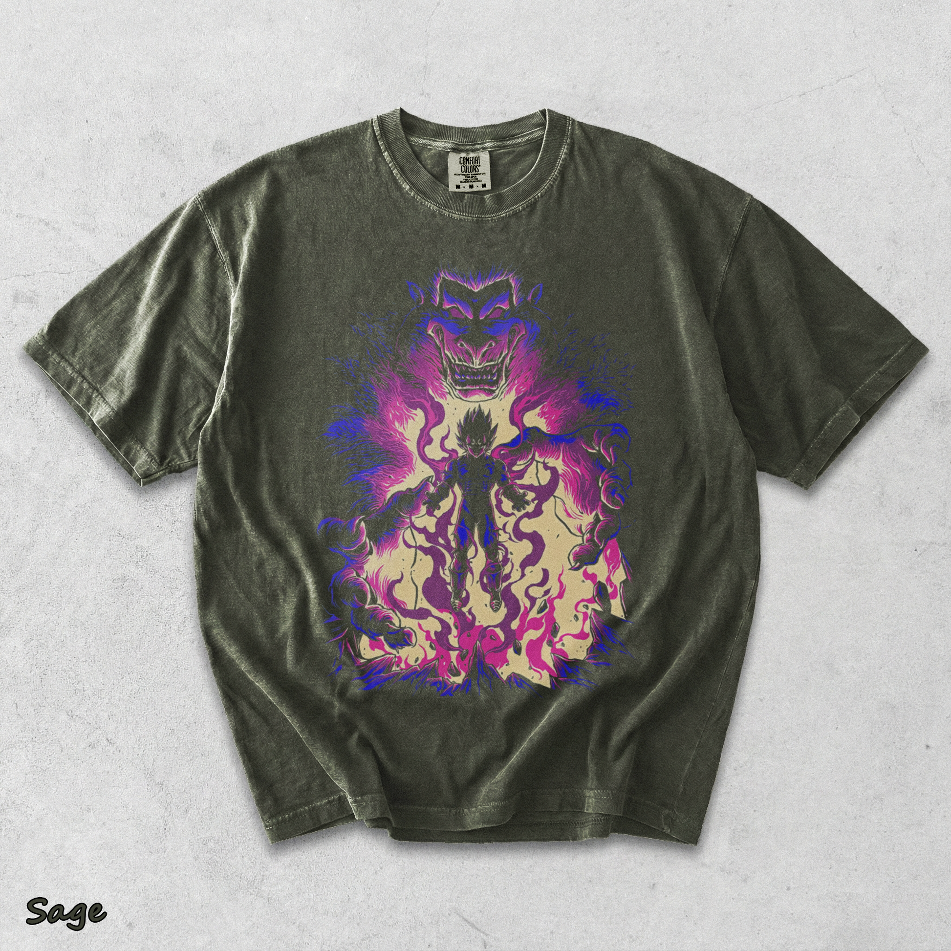 VEGETA - Sage mockup