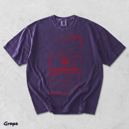 Vintage Arasaka Cyberpunk - Grape mockup