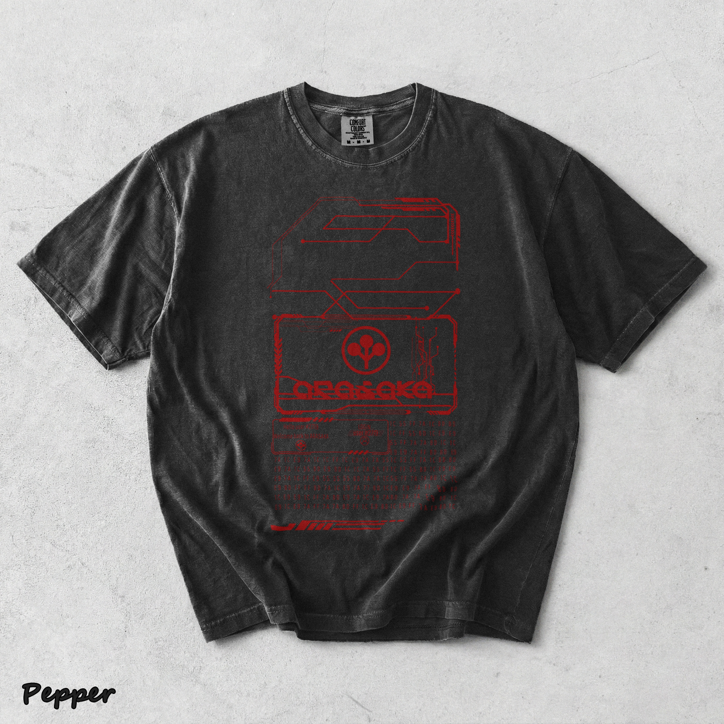 Vintage Arasaka Cyberpunk - Pepper mockup