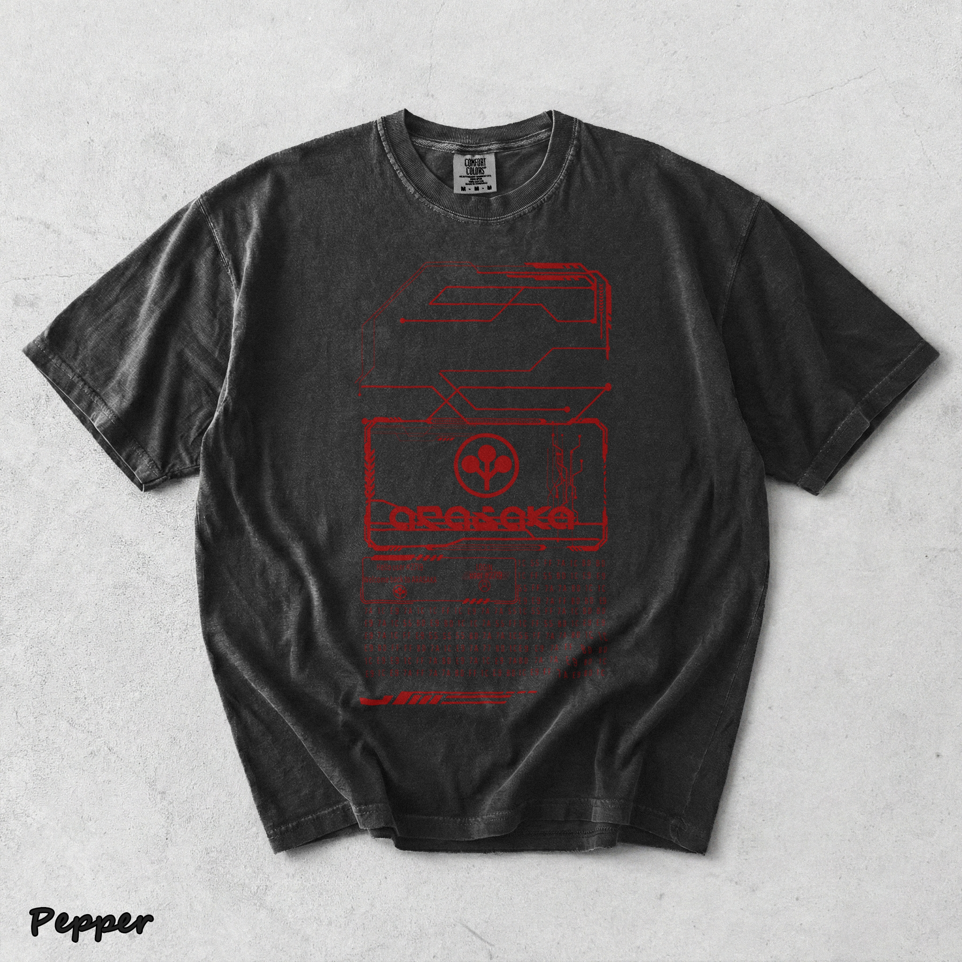 Vintage Arasaka Cyberpunk - Pepper mockup