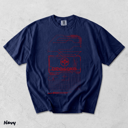Vintage Arasaka Cyberpunk - True Navy mockup