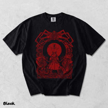 Vintage Bloodborne Blood Moon 2 - Black mockup