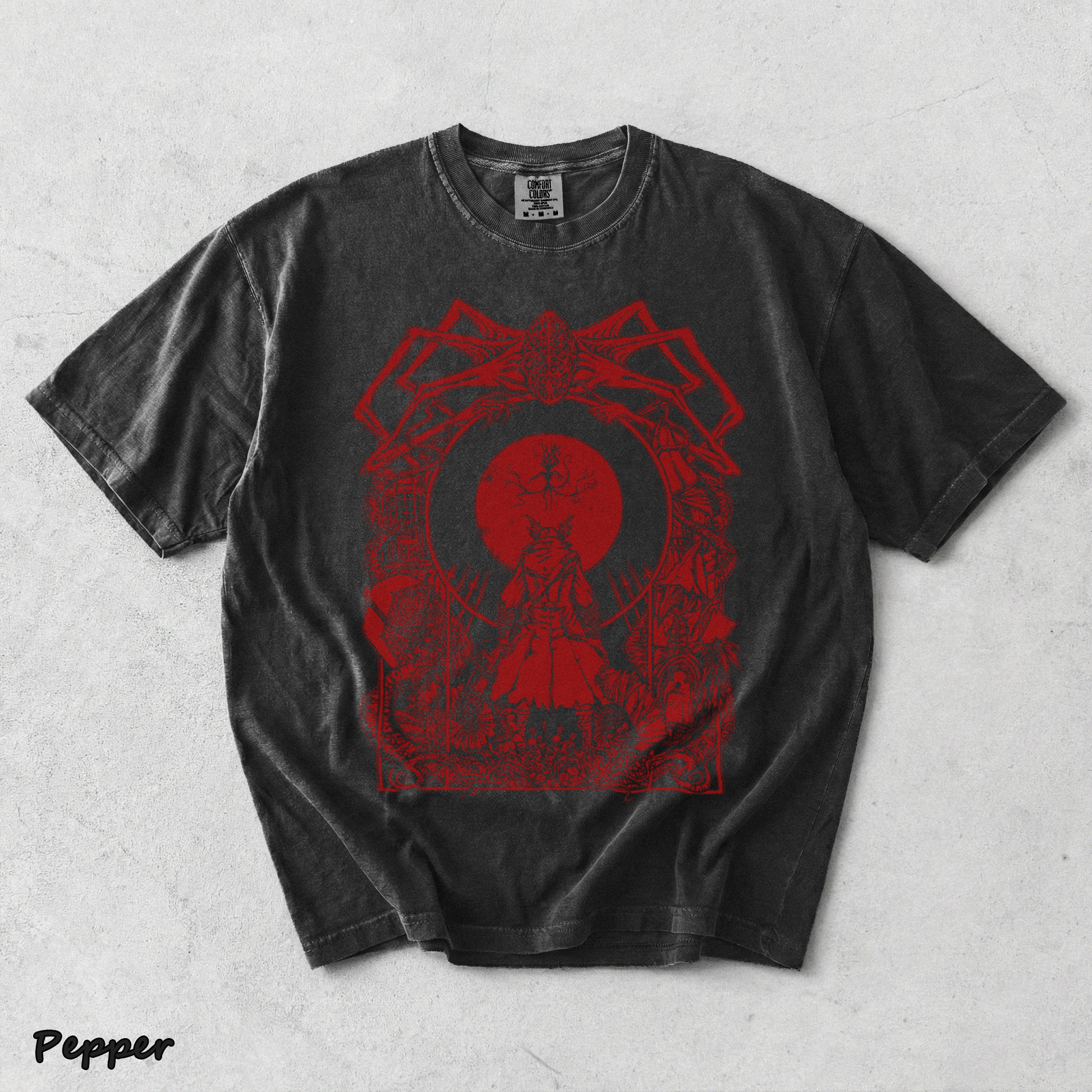 Vintage Bloodborne Blood Moon 2 - Pepper mockup