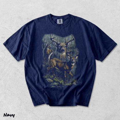 VINTAGE DEER - True Navy mockup