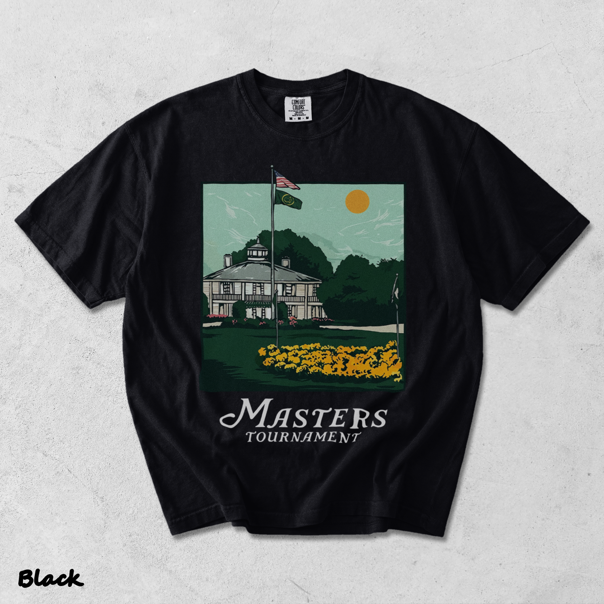 Vintage Masters Golf Club 2 - Black mockup