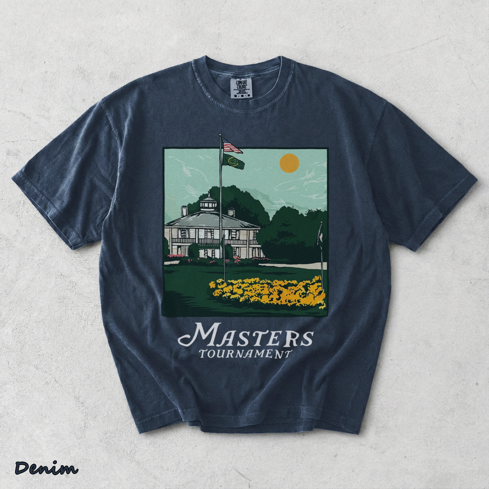 Vintage Masters Golf Club 2 - Denim mockup