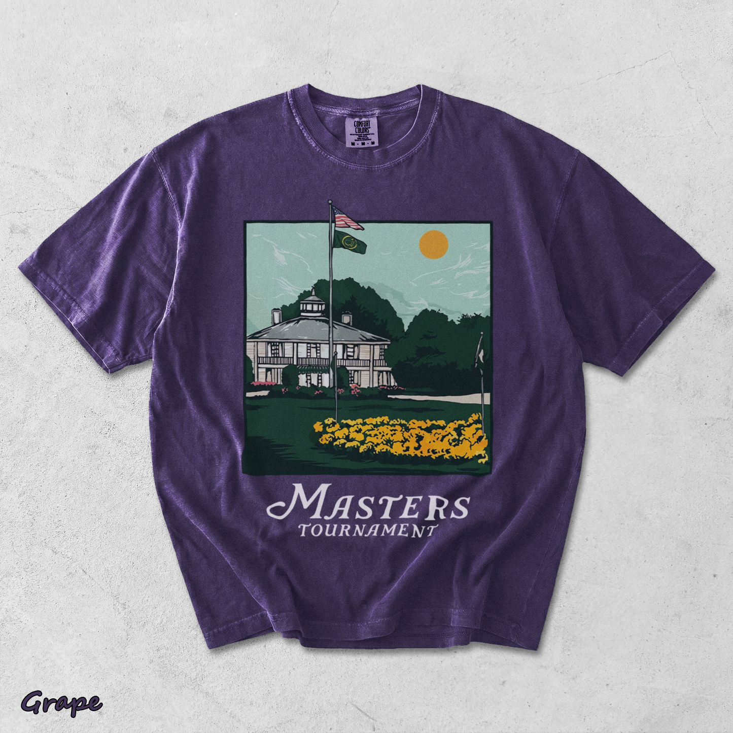 Vintage Masters Golf Club 2 - Grape mockup