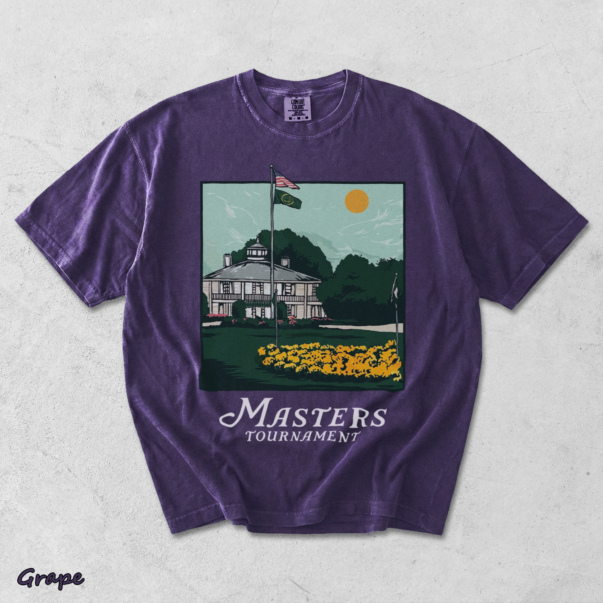 Vintage Masters Golf Club 2 - Grape mockup