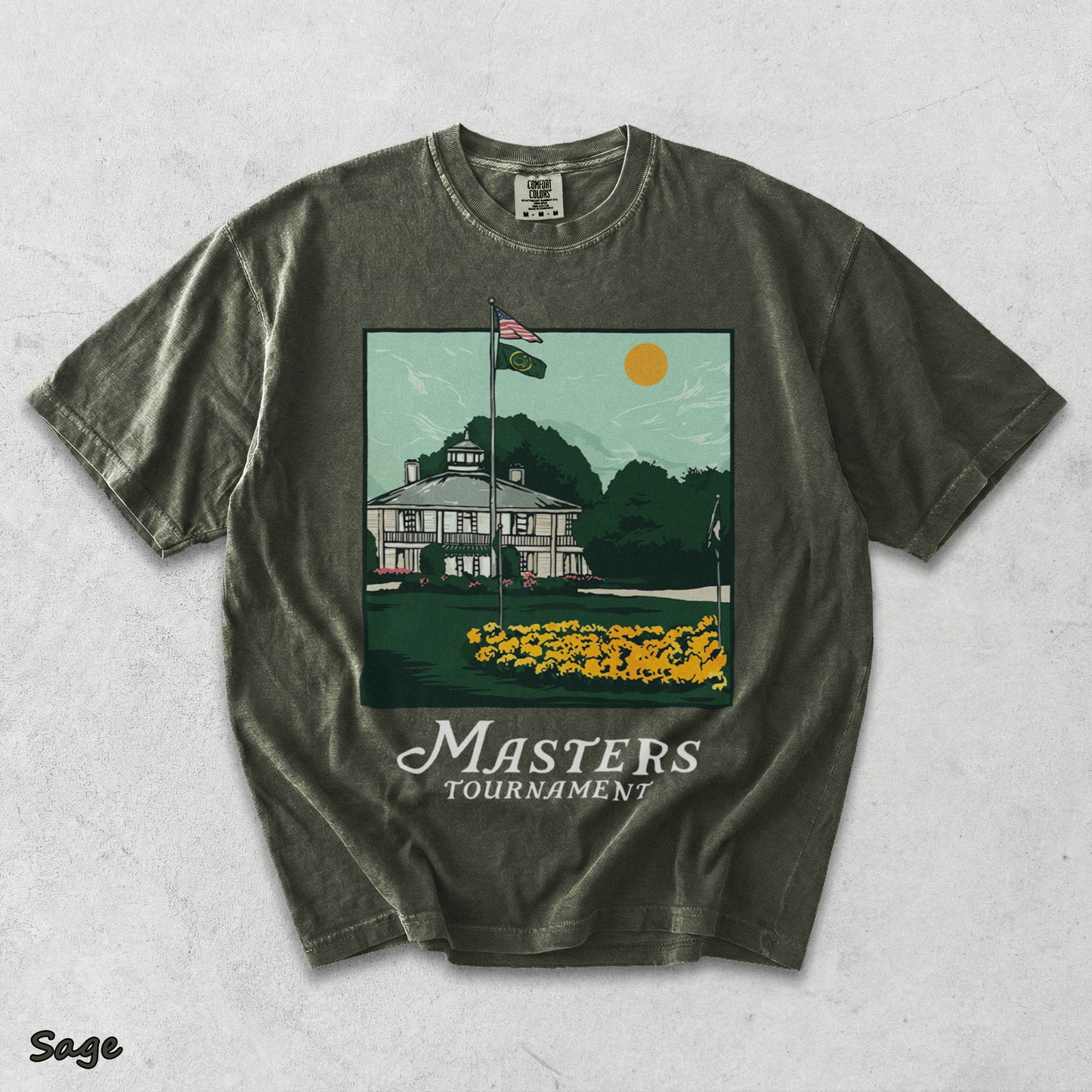 Vintage Masters Golf Club 2 - Sage mockup