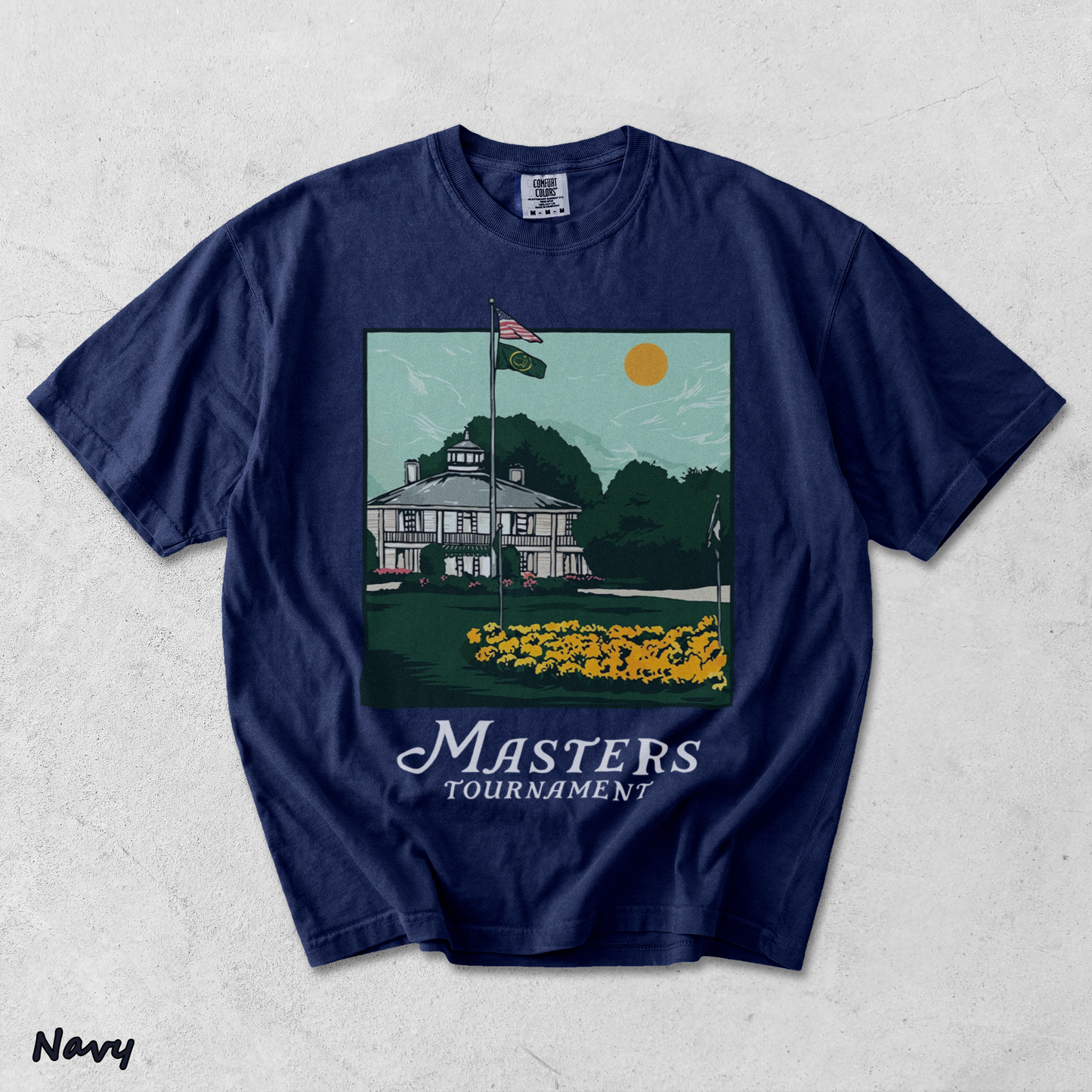 Vintage Masters Golf Club 2 - True Navy mockup