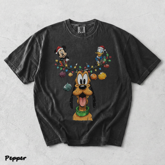 Vintage Pluto, Mickey Donal Sweatshirt - Pepper mockup