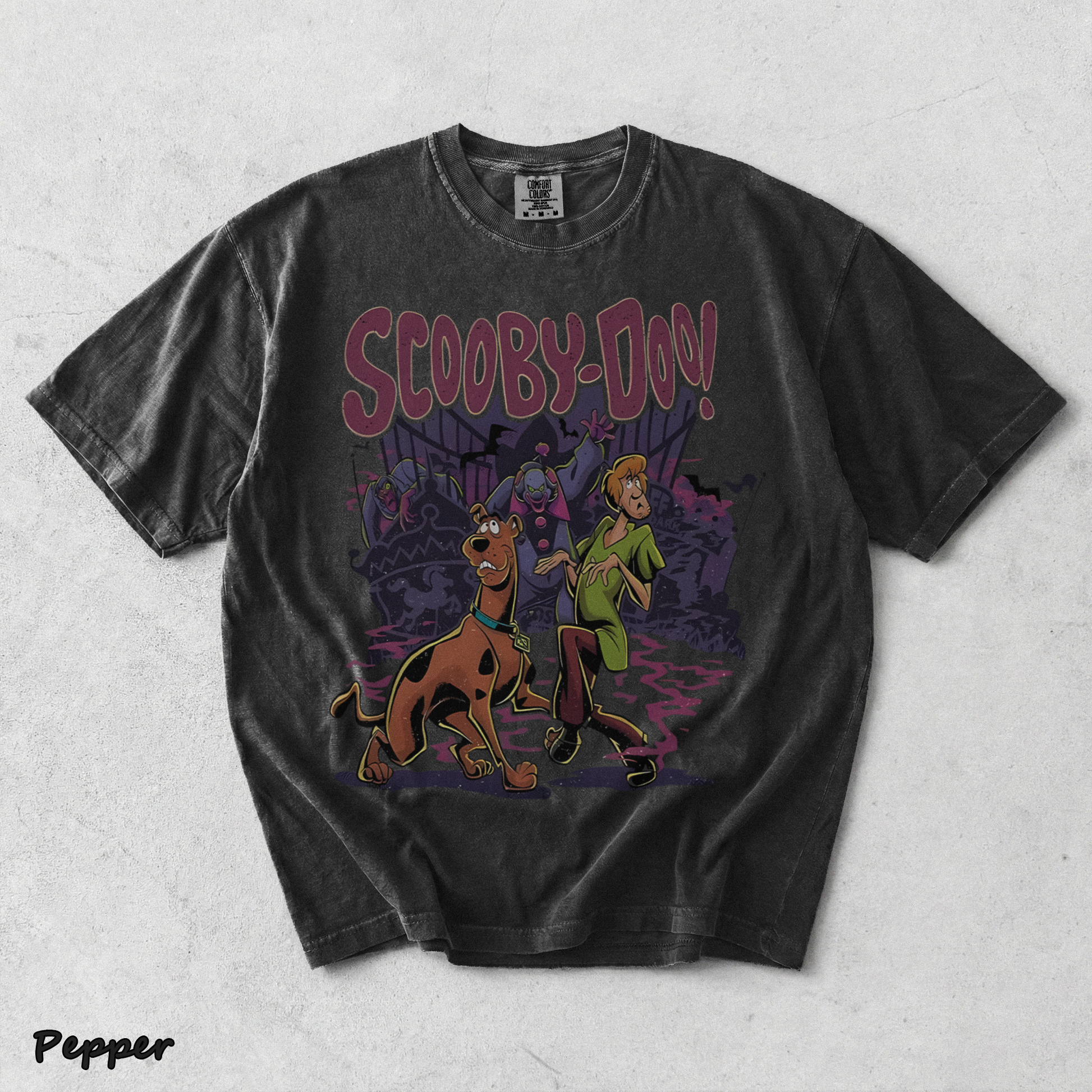 Vintage Scooby Doo Sweatshirt, Scooby Doo Halloween Tee - Pepper mockup