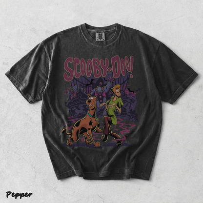 Vintage Scooby Doo Sweatshirt, Scooby Doo Halloween Tee - Pepper mockup
