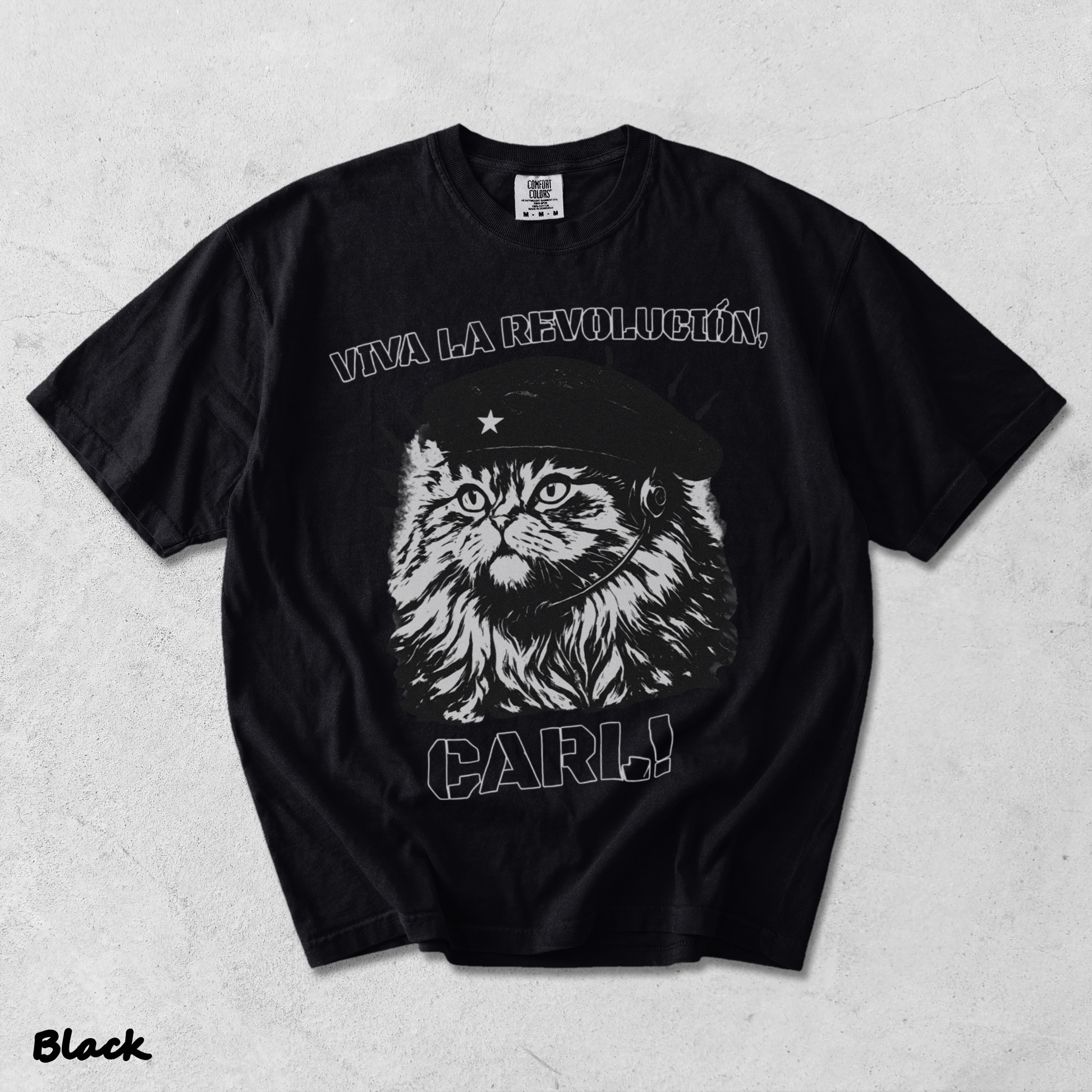 Viva La Revolucion Carl - Black mockup