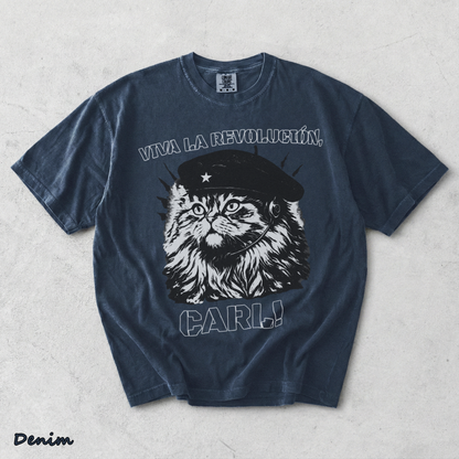 Viva La Revolucion Carl - Denim mockup