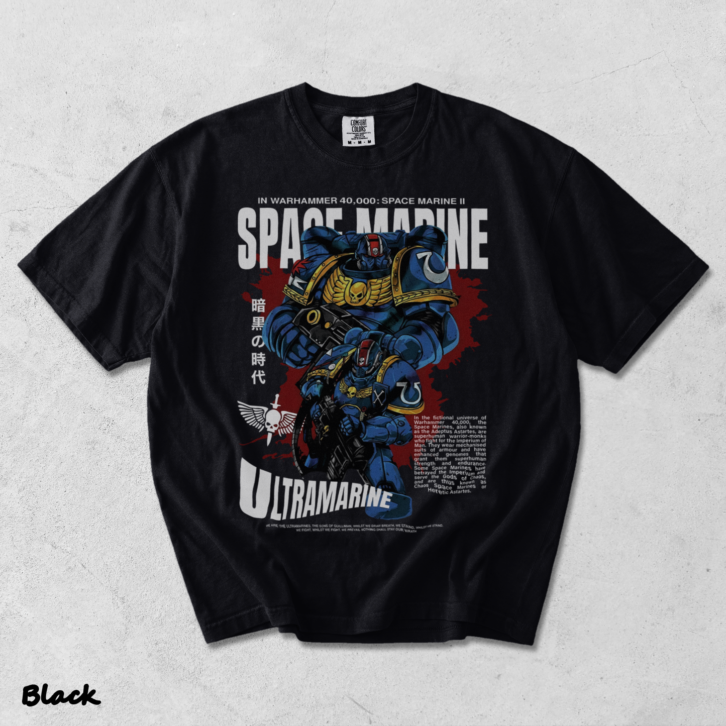 Warhammer 40K S - Black mockup