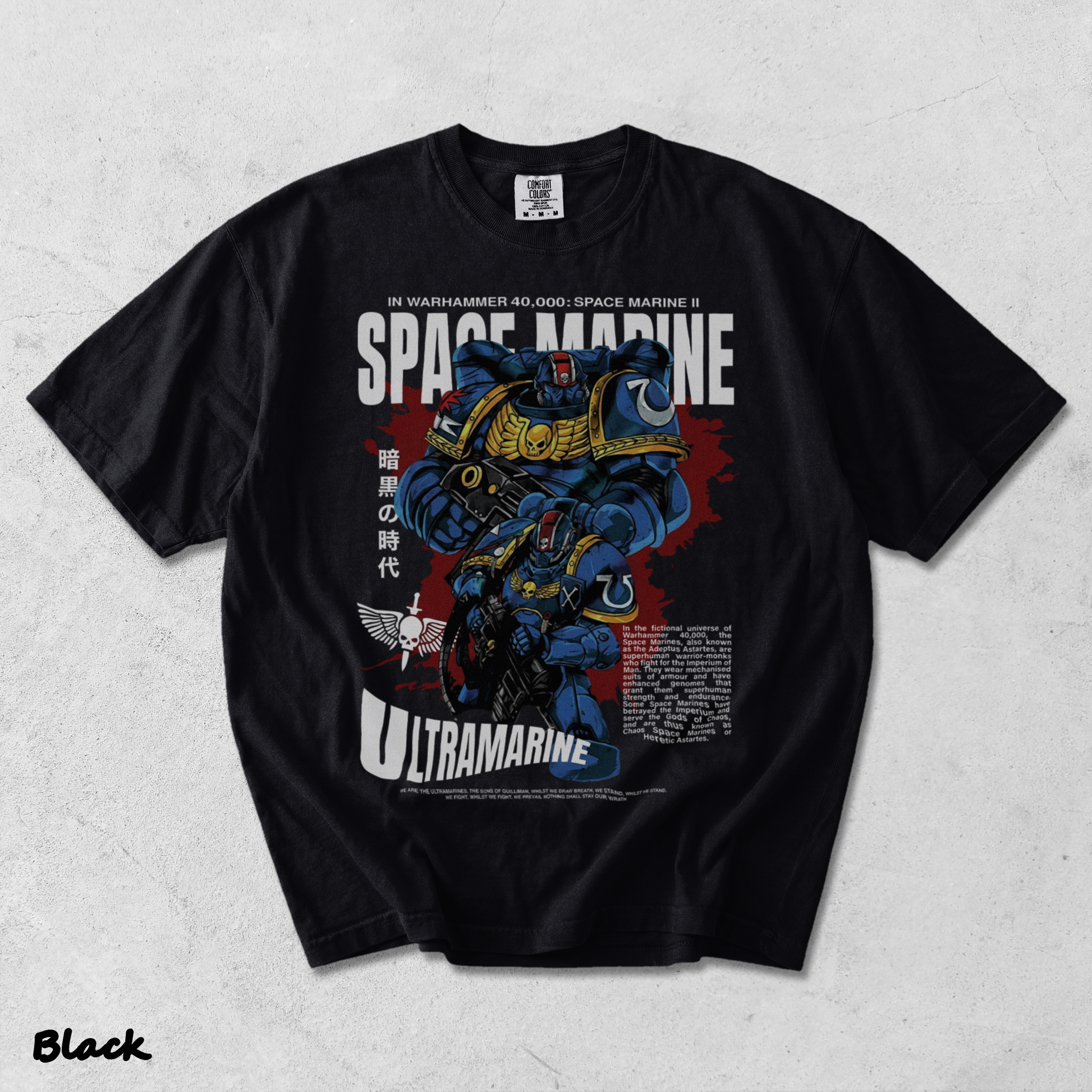 Warhammer 40K S - Black mockup