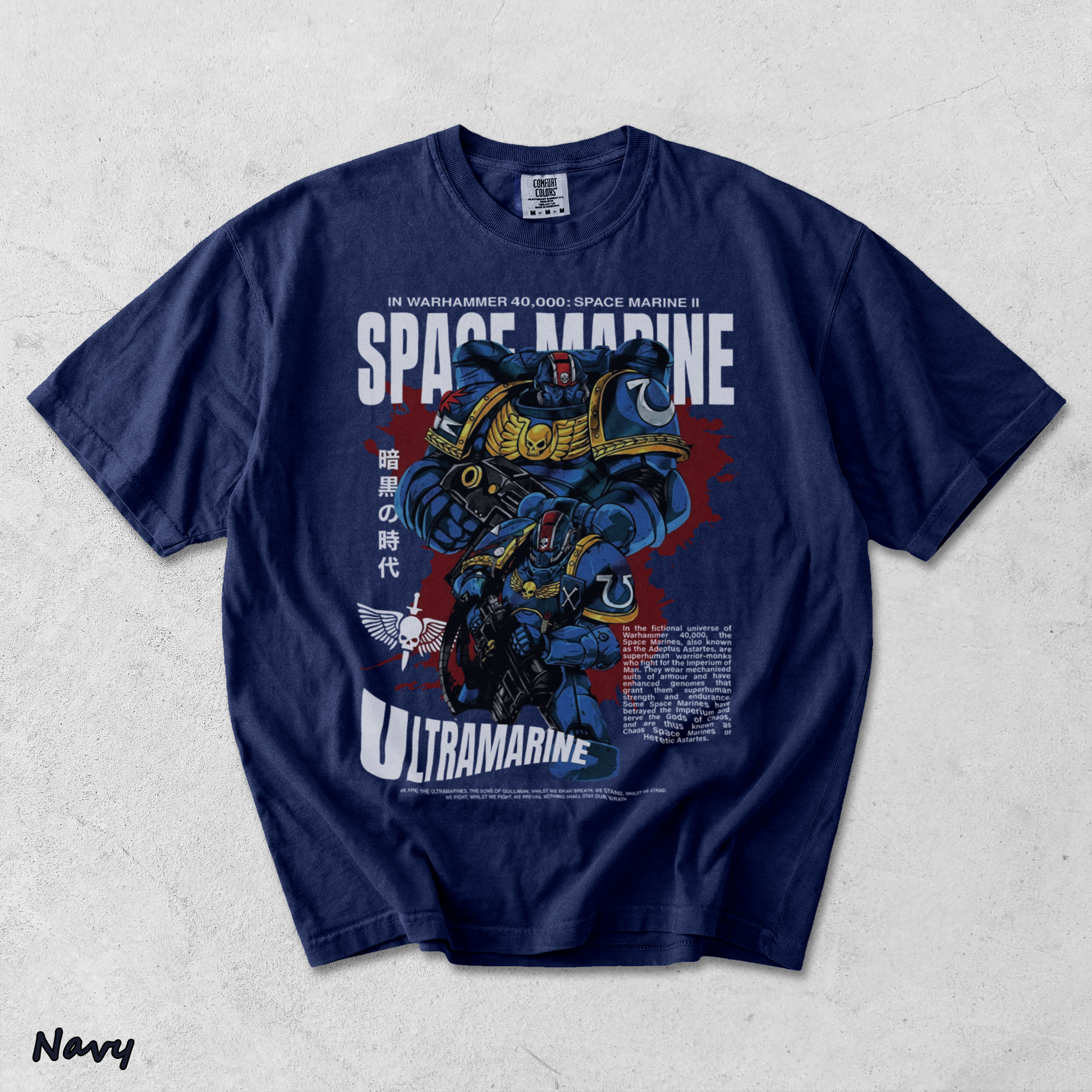 Warhammer 40K S - True Navy mockup
