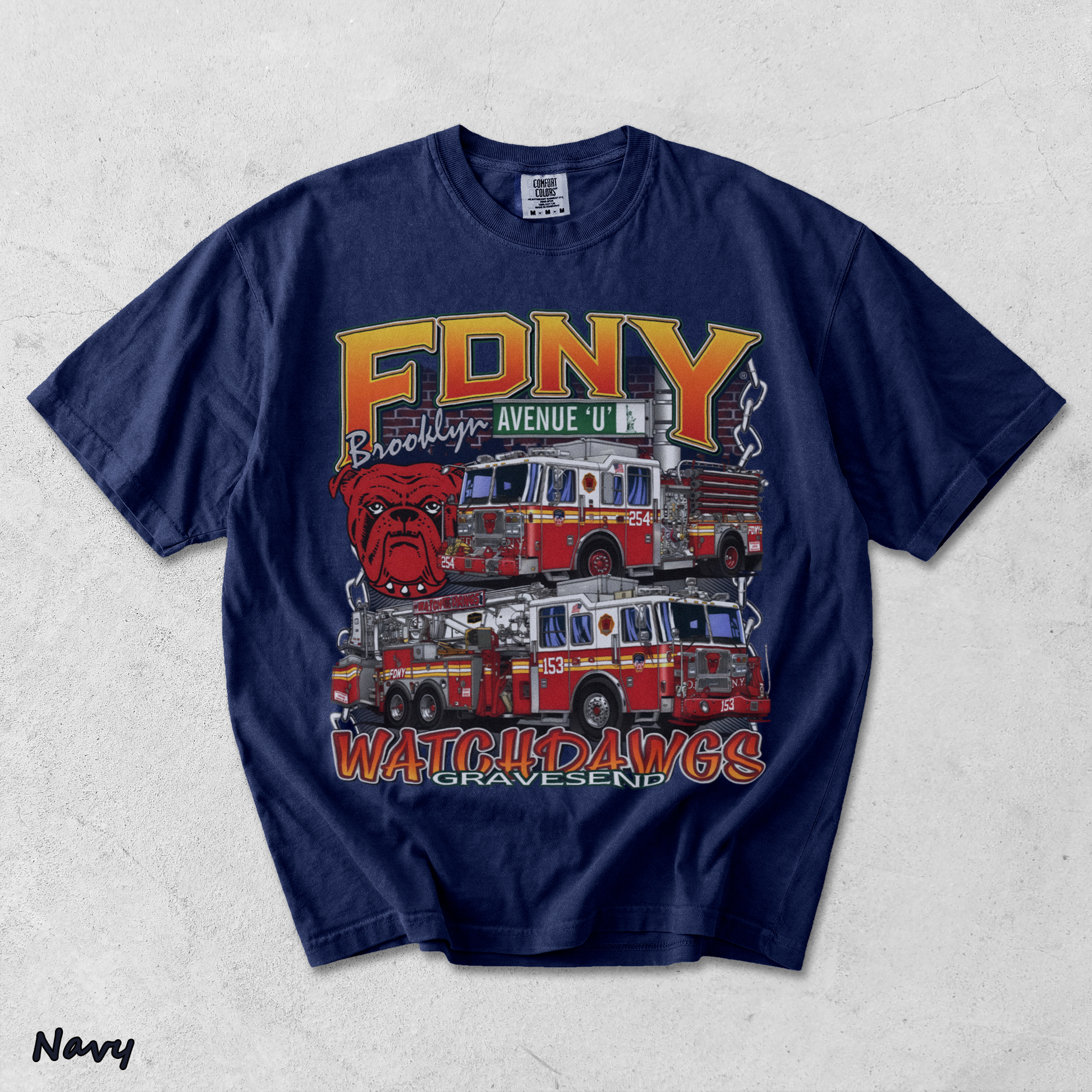 Watchdawgs - True Navy mockup