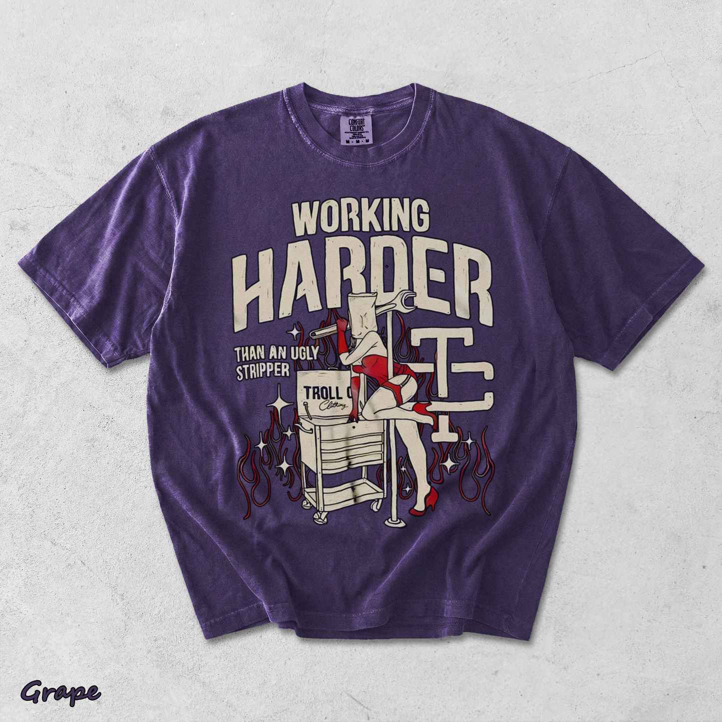 white - Grape mockup