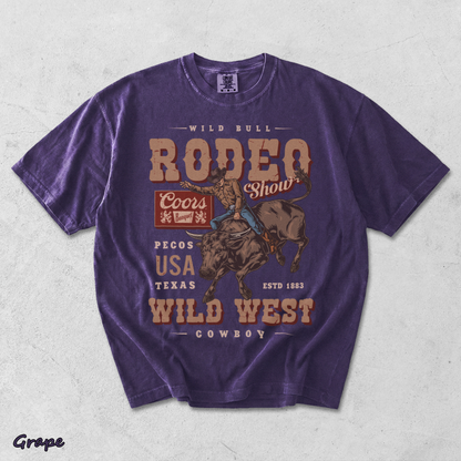 Wild Bull Rodeo - Grape mockup