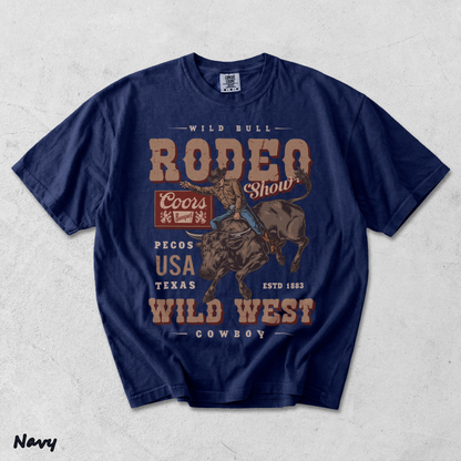 Wild Bull Rodeo - True Navy mockup