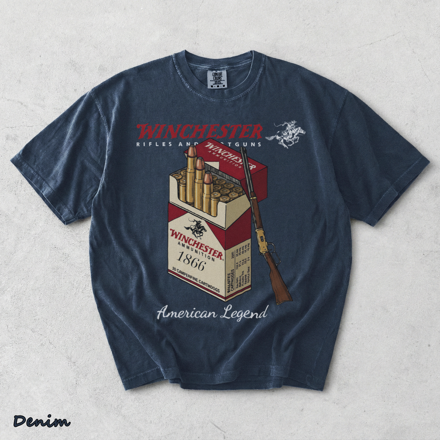 Winchester Cowboy - Denim mockup