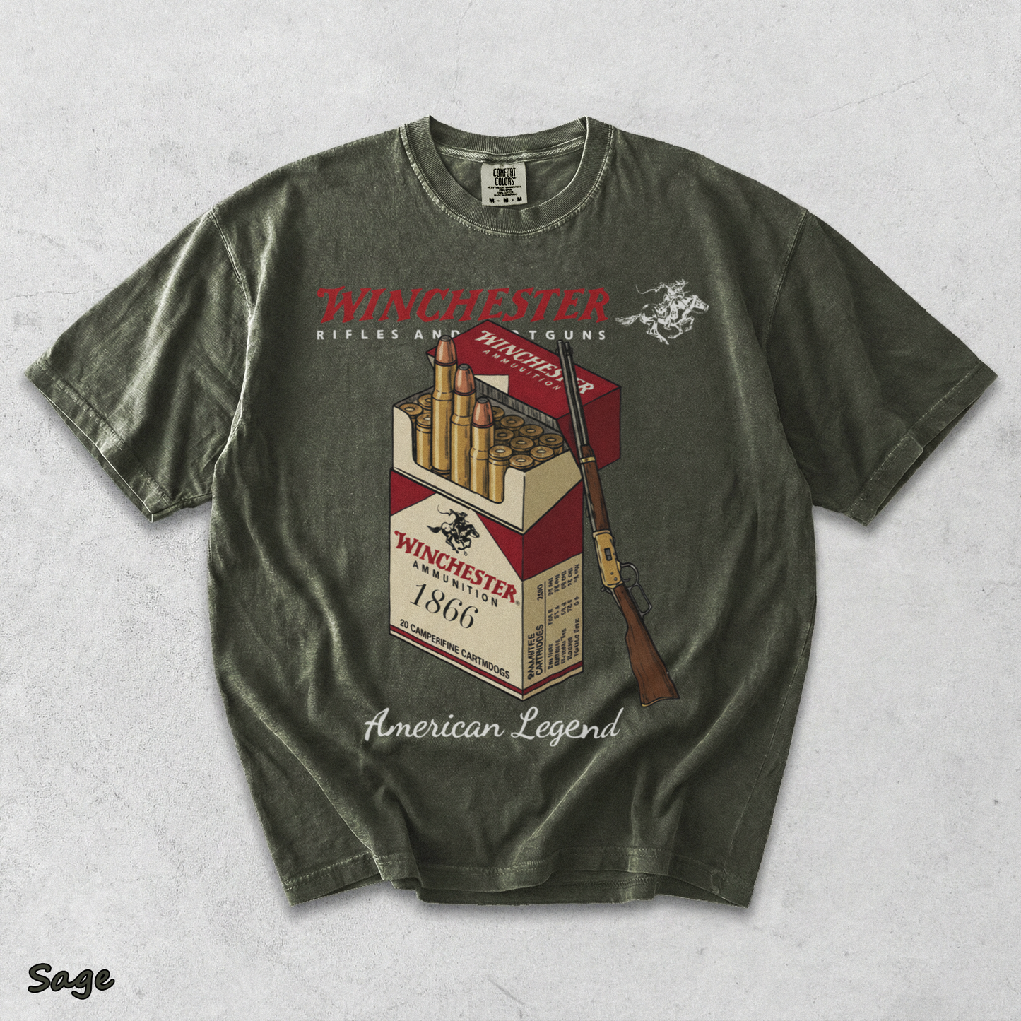 Winchester Cowboy - Sage mockup