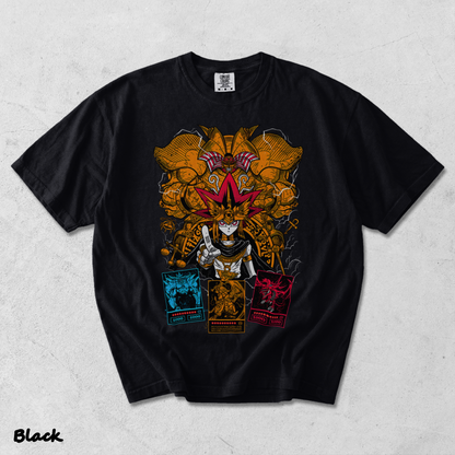 WM197-S1-211124-37-2XL-T-SHIRT-BLACK Yugioh ANIME - Black mockup