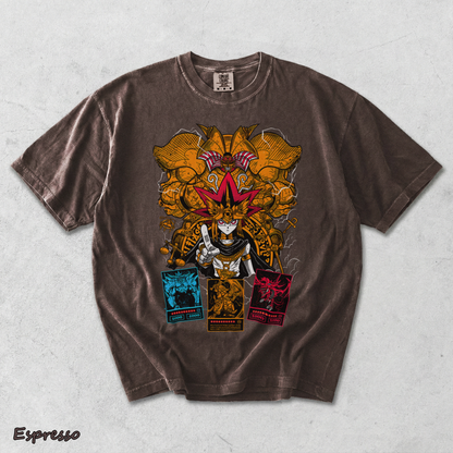 WM197-S1-211124-37-2XL-T-SHIRT-BLACK Yugioh ANIME - Espresso mockup